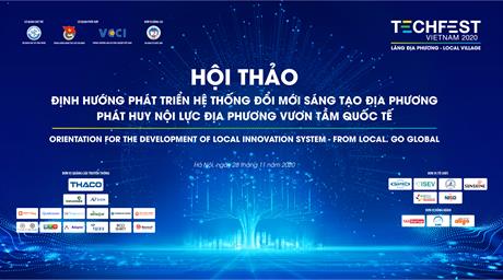 [TECHFEST VIETNAM 2020]Định hướng phát triển Hệ thống đổi mới sáng tạo địa phương